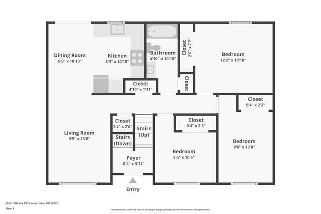 1014 10th Avenue SW, Forest Lake, MN 55025