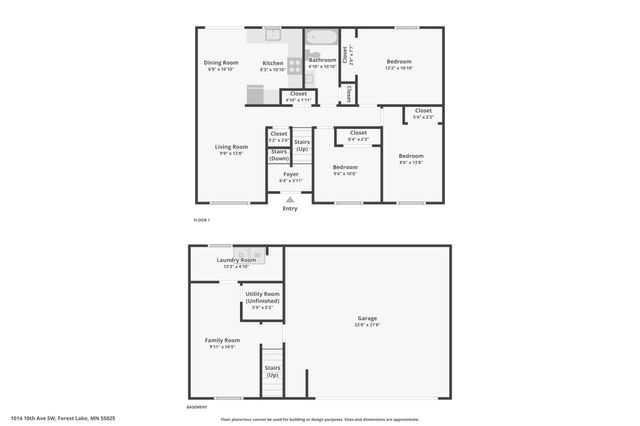 1014 10th Avenue SW, Forest Lake, MN 55025