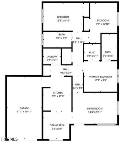 1066 Barnett ST E, Lehigh Acres, FL 33974