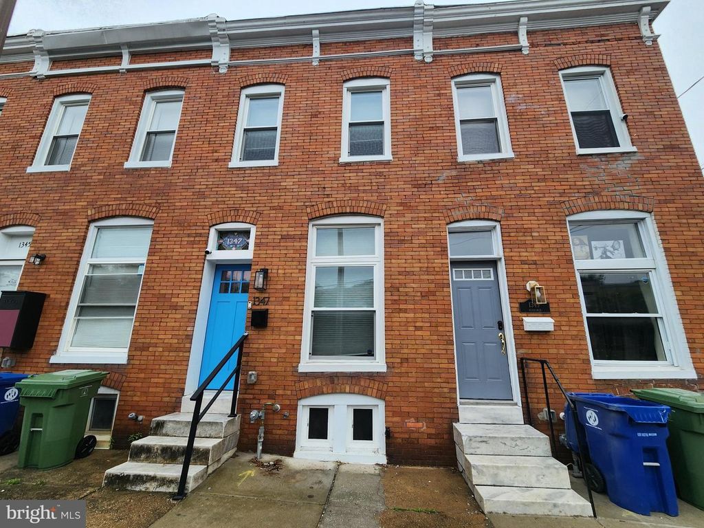 Image 1 of property listing at 1347 HERKIMER ST, Baltimore, MD 21223