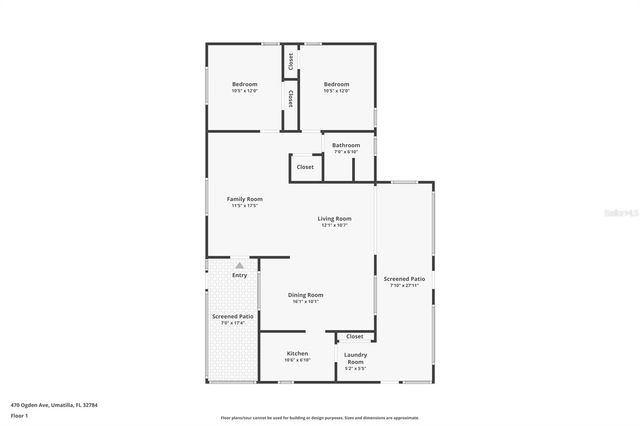 470 OGDEN AVENUE, Umatilla, FL 32784