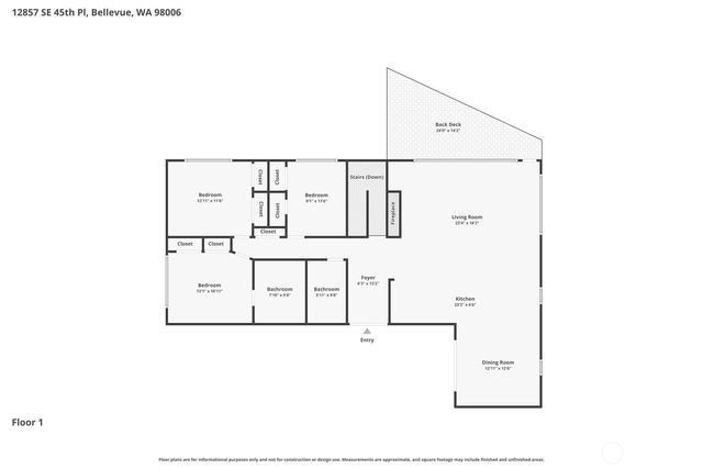 12857 SE 45th Pl, Bellevue, WA 98006