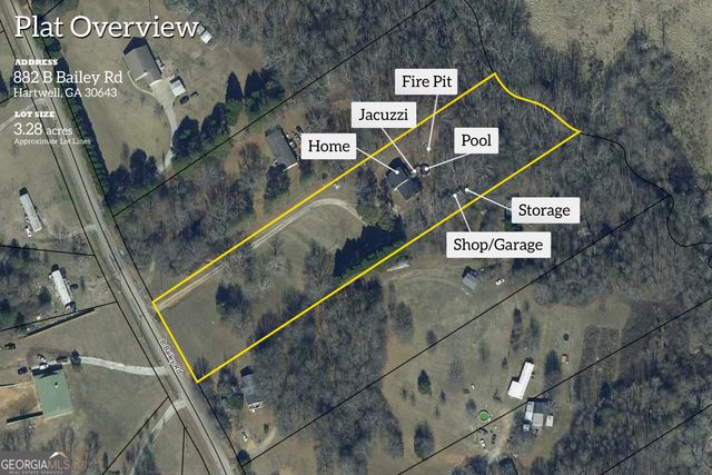 882 B Bailey Road, Hartwell, GA 30643