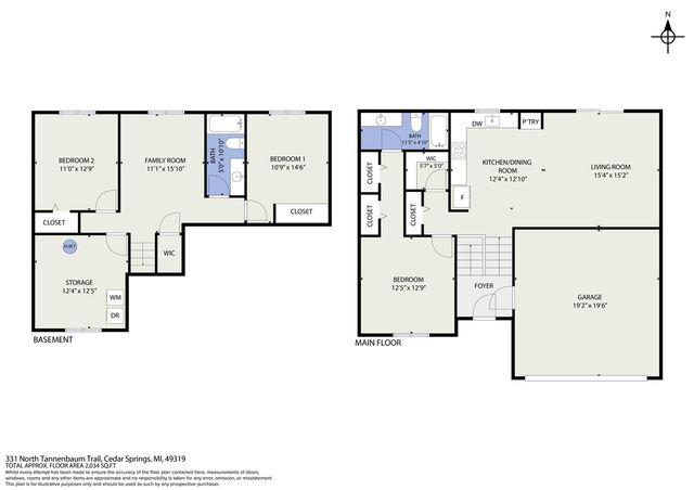 331 N Tannenbaum Trail, Cedar Springs, MI 49319