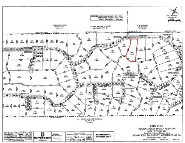 2277 Hidden Valley Road, Glen Rose, TX 76043