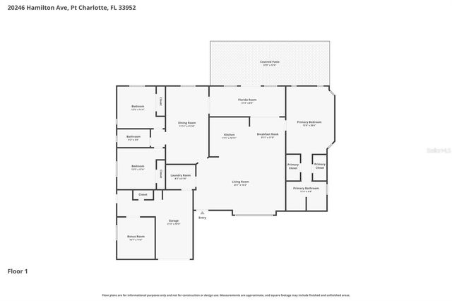 20246 HAMILTON AVENUE, Port Charlotte, FL 33952