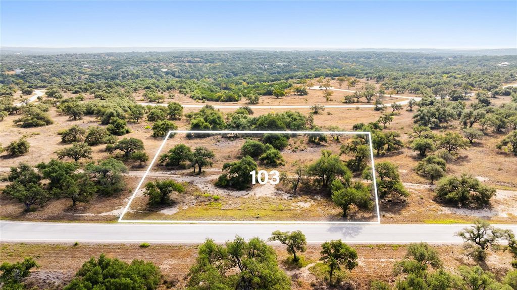 LOT 103 Tuscany DR, Driftwood, TX 78619