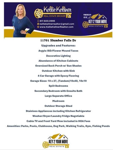 11701 Slumber Falls Drive, Flower Mound, TX 76226