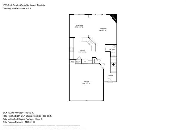 1573 Park Brooke Circle SW, Marietta, GA 30008