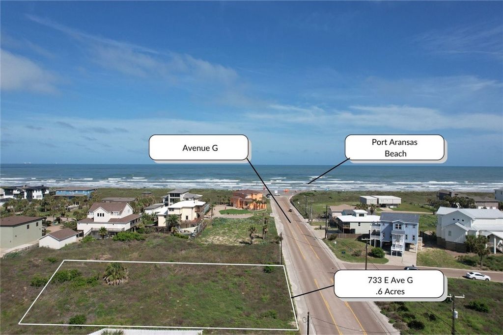 733 E Avenue G, Port Aransas, TX 78373 — exterior