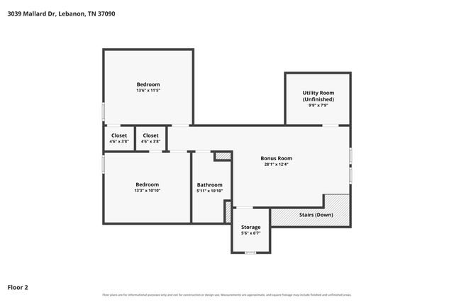 3039 Mallard Dr, Lebanon, TN 37090