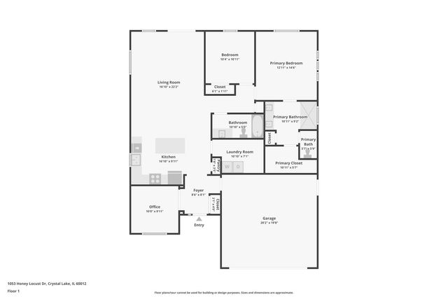 1053 Honey Locust Drive, Crystal Lake, IL 60012