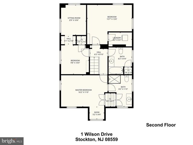 1 WILSON DR, Stockton, NJ 08559
