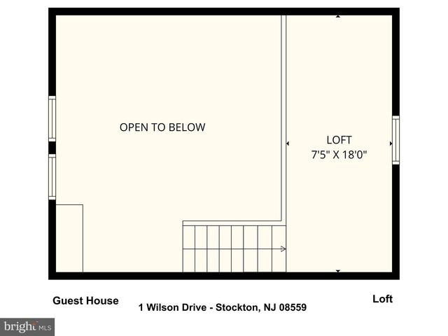 1 WILSON DR, Stockton, NJ 08559