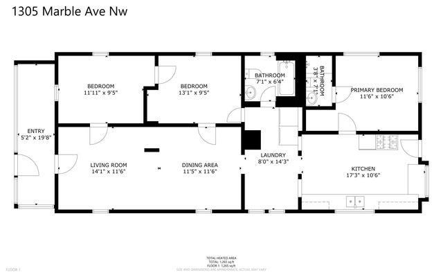 1305 Marble Avenue NW, Albuquerque, NM 87104