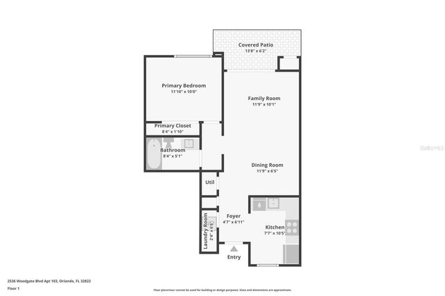2536 WOODGATE BOULEVARD 103, Orlando, FL 32822