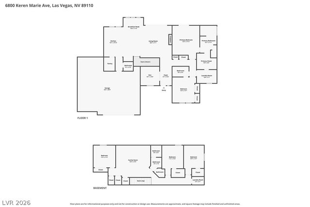 6800 Keren Marie Avenue, Las Vegas, NV 89110