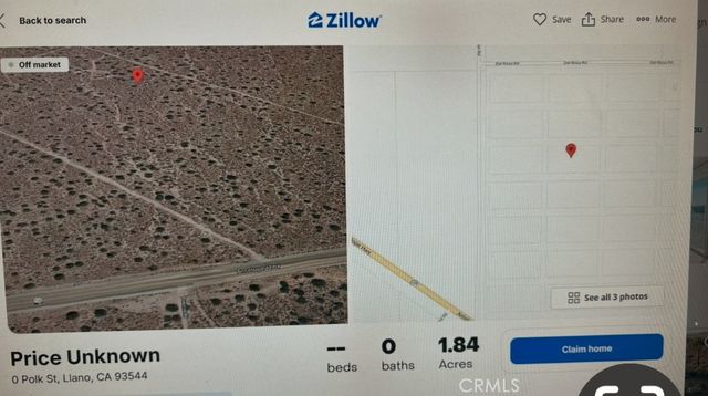 0 AVENUE Y, Pinon Hills, CA 93544