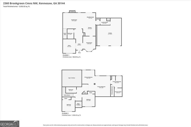 2360 Brookgreen Commons NW, Kennesaw, GA 30144