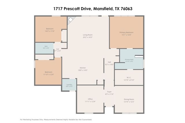 1717 Prescott Drive, Mansfield, TX 76063