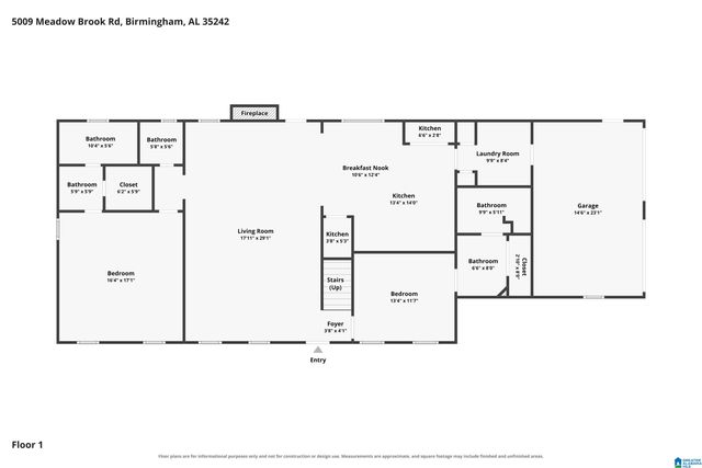 5009 MEADOW BROOK ROAD, Birmingham, AL 35242