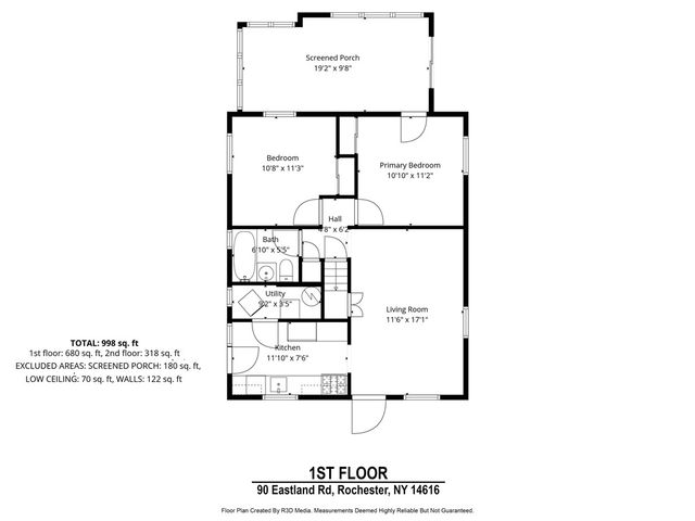 90 Eastland Road, Rochester, NY 14616