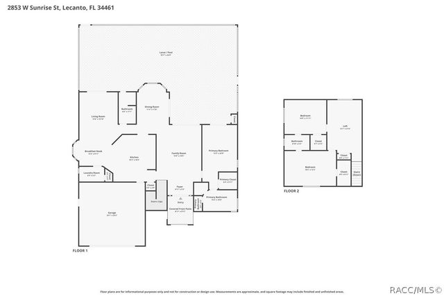 2853 W Sunrise Street, Lecanto, FL 34461