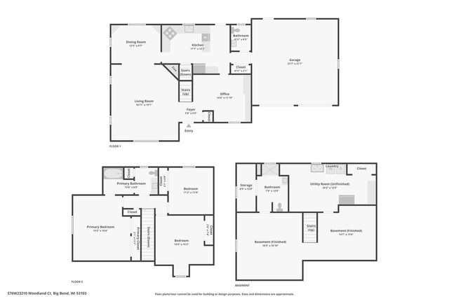 S76W23210 Woodland COURT, Big Bend, WI 53103