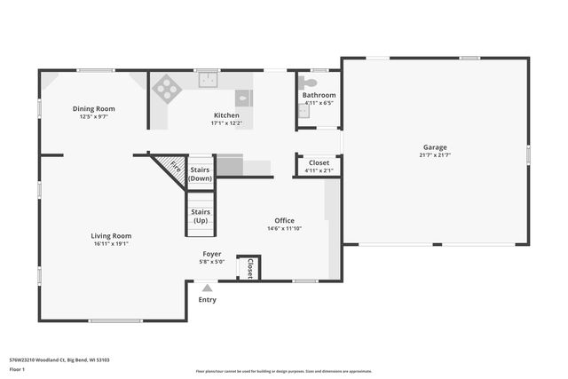 S76W23210 Woodland COURT, Big Bend, WI 53103