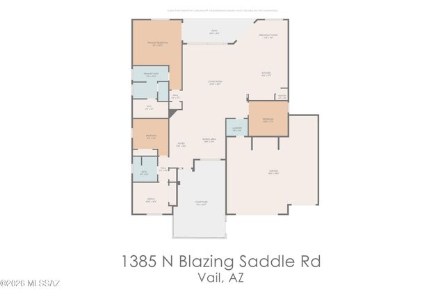 1385 N Blazing Saddle Road, Vail, AZ 85641