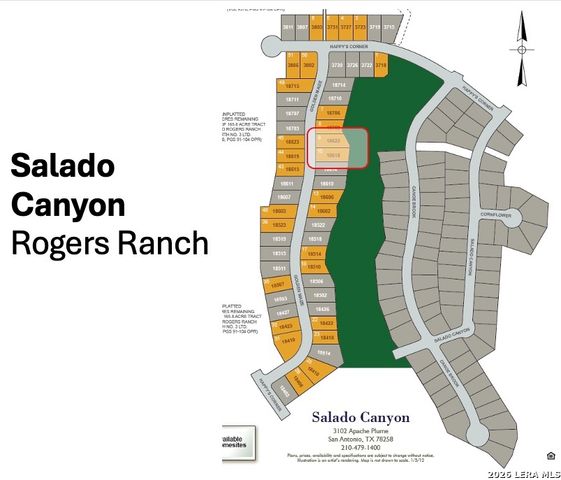 18622 GOLDEN MAIZE, San Antonio, TX 78258