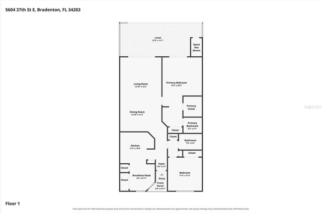 5604 37TH STREET E, Bradenton, FL 34203