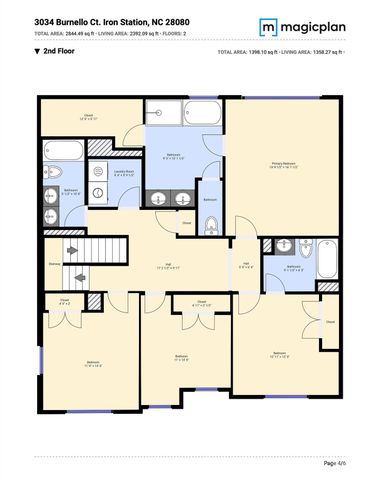 3034 Burnello Court, Iron Station, NC 28080