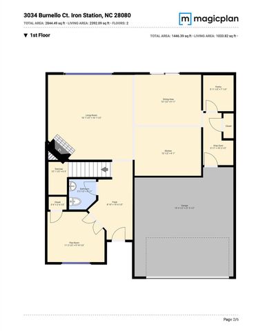 3034 Burnello Court, Iron Station, NC 28080