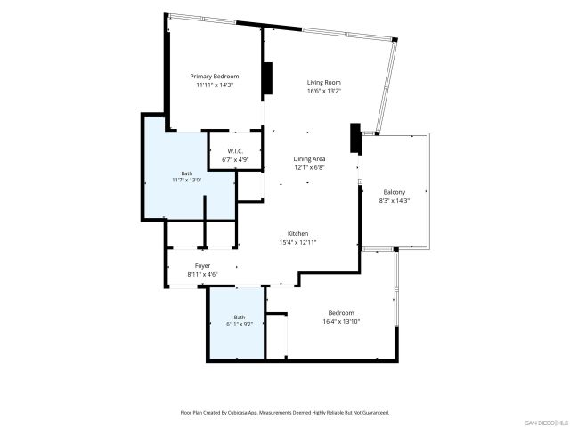 800 The Mark Ln 1409, San Diego, CA 92101