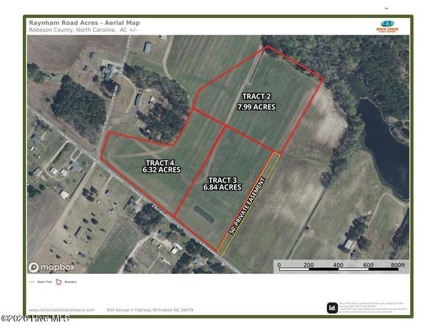 Tract 3 E Raynham Road, Fairmont, NC 28340