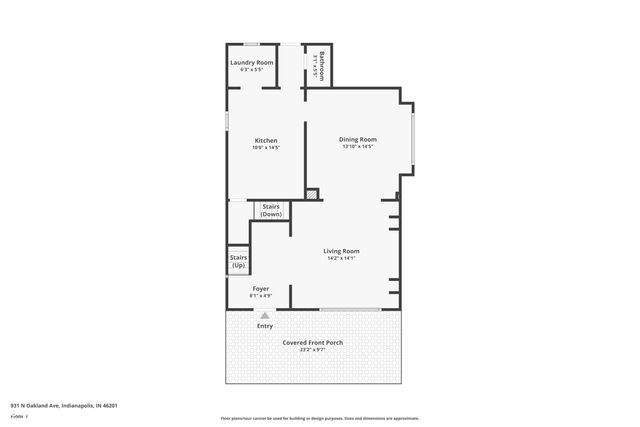 931 N Oakland Avenue, Indianapolis, IN 46201