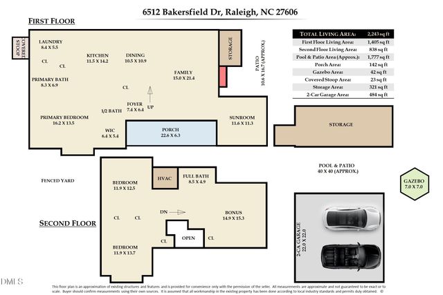 6512 Bakersfield Drive, Raleigh, NC 27606