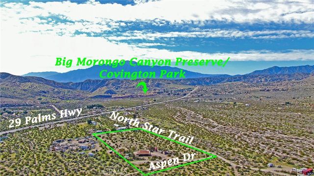 10219 North Star Trail, Morongo Valley, CA 92256