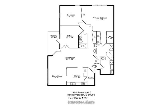 1401 Plum Court D, Mount Prospect, IL 60056