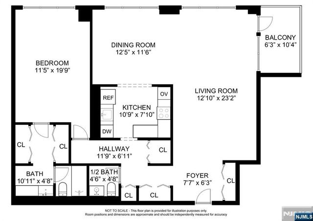 2150 Center Avenue 19F, Fort Lee, NJ 07024