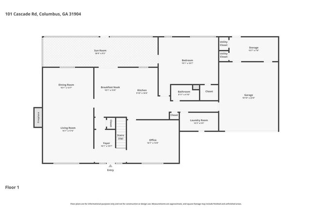 101 Cascade Road, Columbus, GA 31904