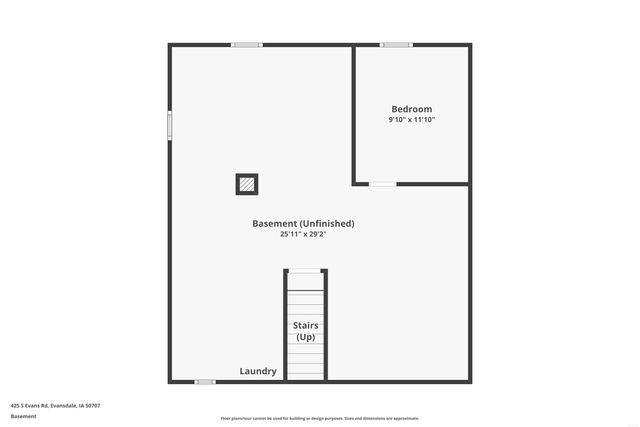425 S Evans Road, Evansdale, IA 50707