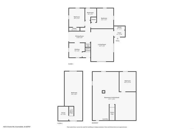 425 S Evans Road, Evansdale, IA 50707