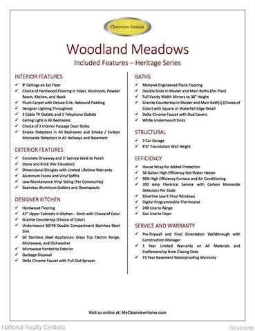 53179 Woodland Meadows, Chesterfield, MI 48047