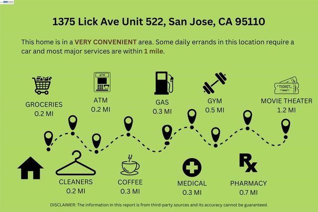 1375 Lick Ave 522, San Jose, CA 95110