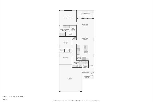 343 Andover LN, Uhland, TX 78640