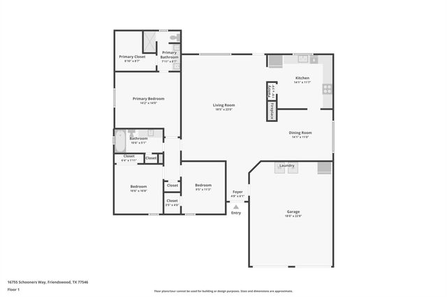 16755 Schooners Way, Friendswood, TX 77546