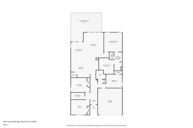 3201 Honeycomb Way, Royse City, TX 75189