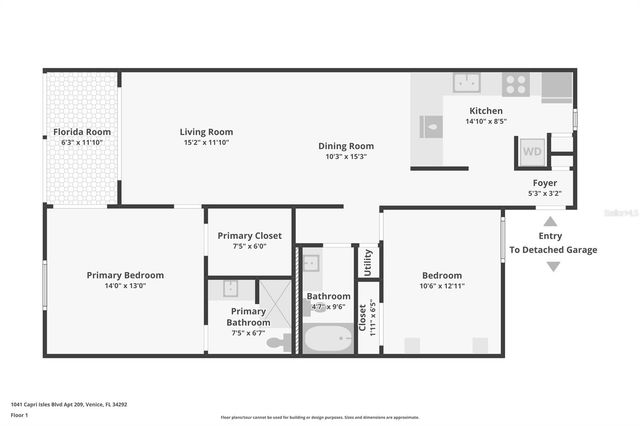 1041 CAPRI ISLES BOULEVARD 209, Venice, FL 34292